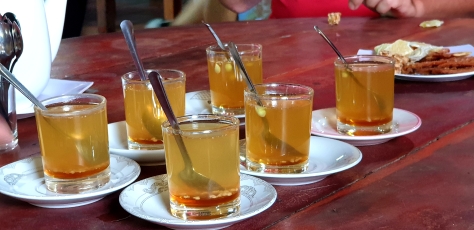 street food vietnam, honey tea